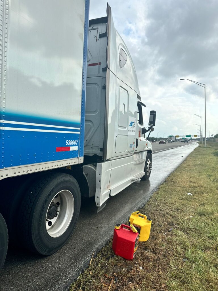 Roadside assistance service like fuel delivery